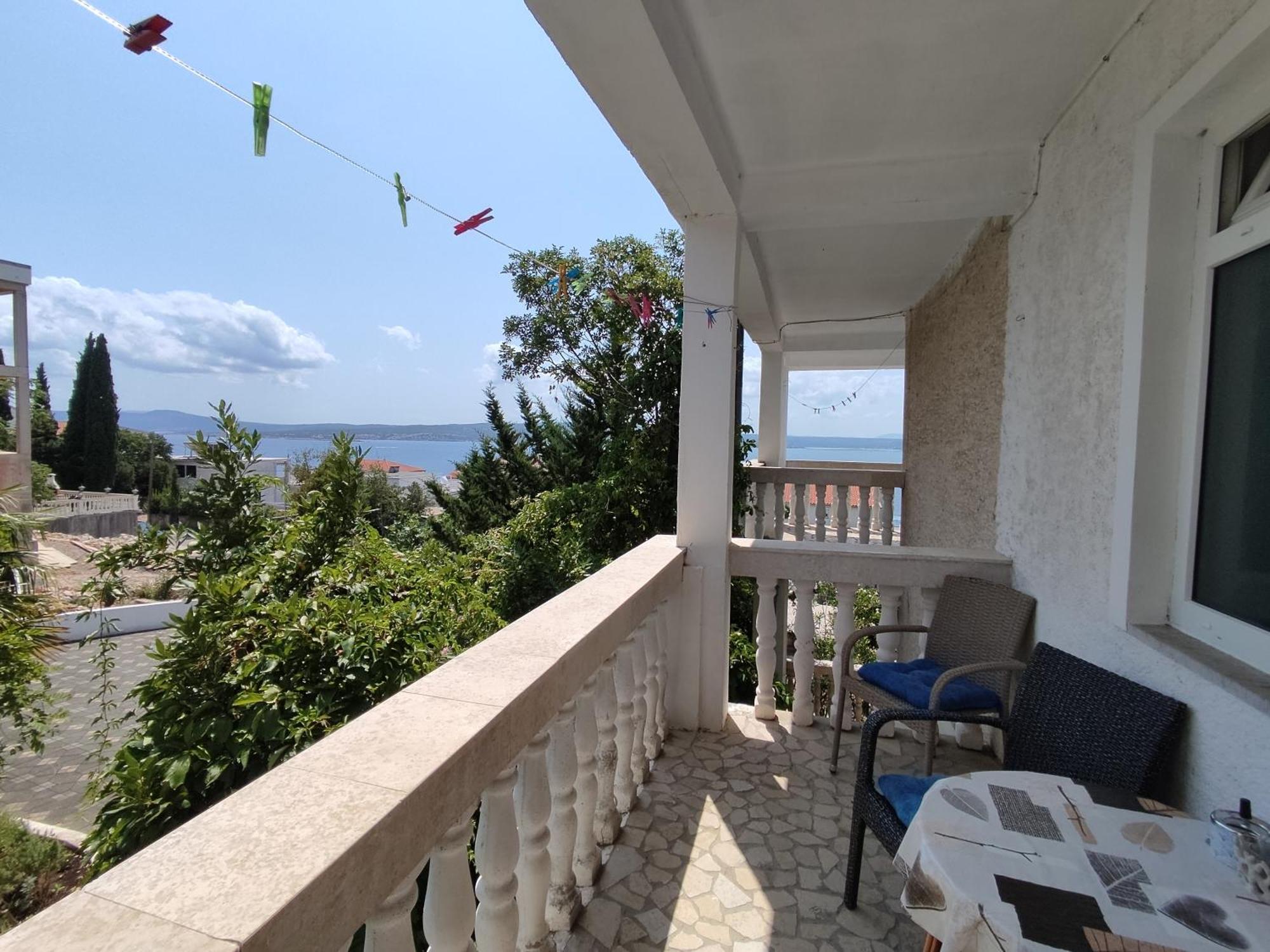 Panorama View Close Sandy Beach 100M To Talasoterapija, Crikvenica Exterior photo
